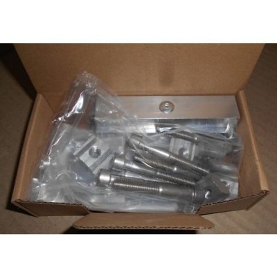 Klemy środkowe KLIK na panel 35-40mm 6 kpl