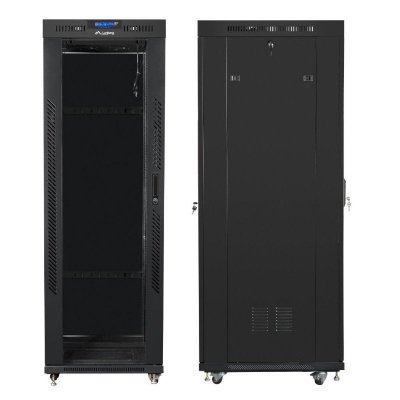 Szafa Rack Lanberg 19” 37U FF01-6837-12BL V2 z termostatem