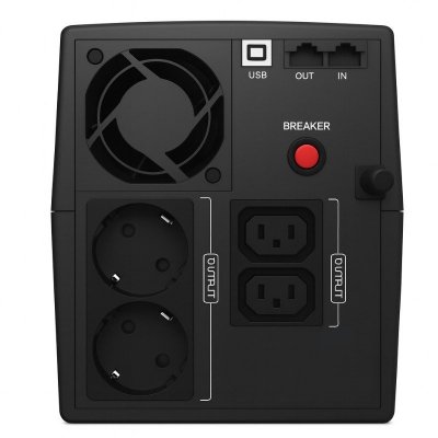 UPS Blacktec Office 1500VA / 900W Line Interactive