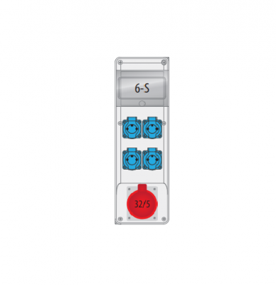 Rozdzielnica R-BOX SLIM B.SLIM-6S-28 Pawbol
