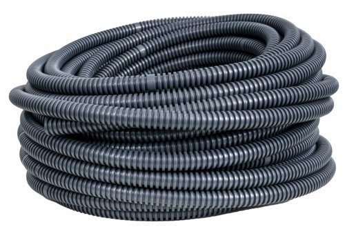 Rura karbowana peszel PCV 750N fi 16 z pilotem, odporna na UV 6160-50/750P Pawbol 50mb