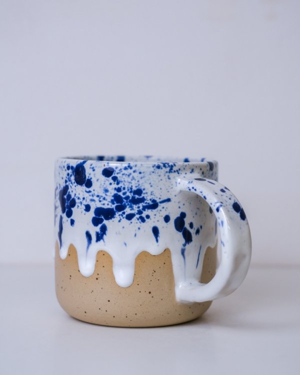 Kubek w ciapki 350ml