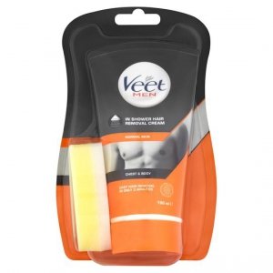 VEET FOR MEN 150ml - KREM DO DEPILACJI DLA MĘŻCZYZN pod prysznic