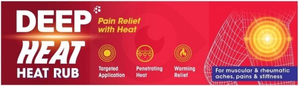 DEEP HEAT 67g maść rozgrzewająca krem przeciwbólowy przeciwzapalny