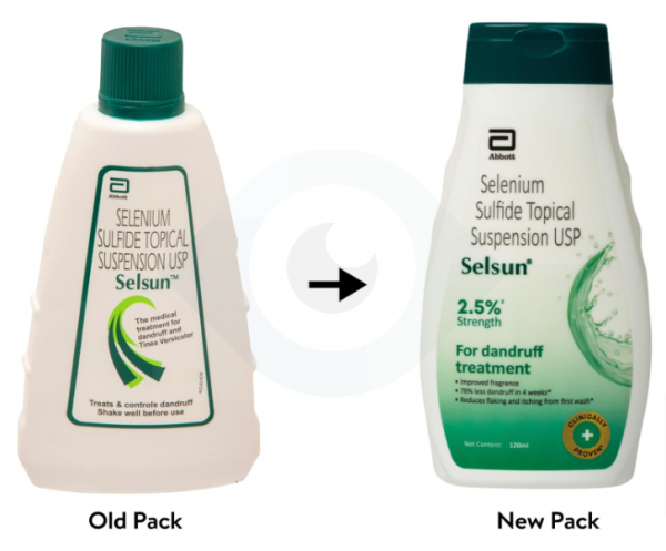 SELSUN 2,5% SZAMPON 120ml  ŁUSZCZYCA  ŁUPIEŻ ŁZS