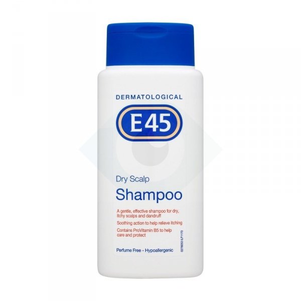 SZAMPON E45 DO SUCHEJ SKÓRY GŁOWY 200ml