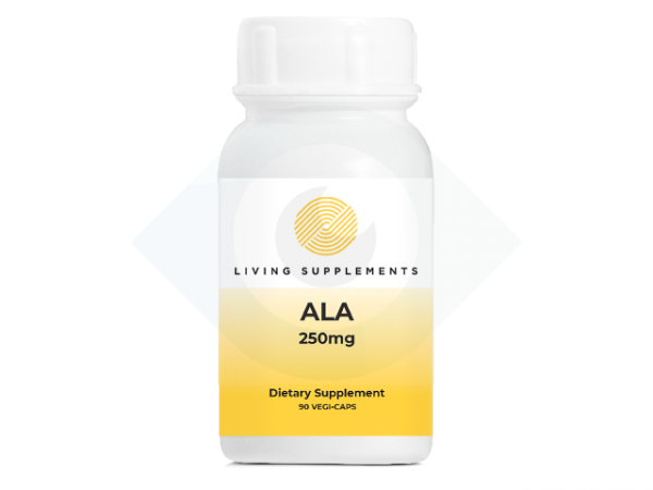 Kwas alfa liponowy ALA 250 mg - 90 kapsułek Alpha Lipoic Acid