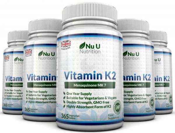 Witamina K2 MK-7 200mcg 365 tabletek NA ROK