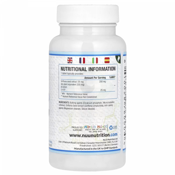 5-HTP 5HTP 200mg 180 tabletek sen stres depresja - 5-Hydroxtryptophan