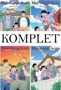 MĄŻ MOJEGO BRATA TOMY 1-4 KOMPLET PL NOWE MANGI