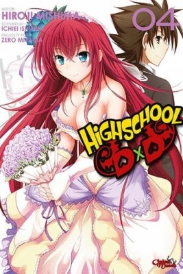 HIGHSCHOOL DxD TOM 4 PL NOWA MANGA