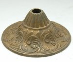 Podkloszówka mosiężna, części mosiężne do lamp