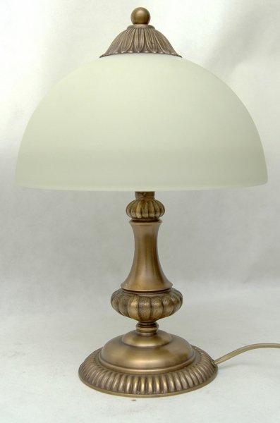 Lampka mosiężna,lampa biurkowa mosiężna,lampka nocna