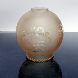 Klosz szklany do lamp, żyrandoli, klosz E27, II gatunek