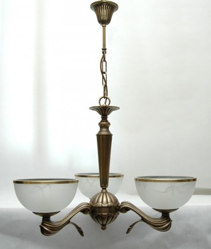 Żyrandol mosiężny,lampa wisząca mosiężna