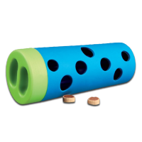 Zabawka dla psaDog Activity Snack Roll'/ Rolka do przysmaków śr. 6/5×14 cm red-blue 