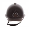 Kask Antares Shagreen Premium Glossy Eclipse - szeroki daszek - Brązowy