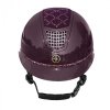 Kask Fair Play QUANTINUM W-V SPOTLIGHT SHINY VG  - szeroki daszek -jagodowy
