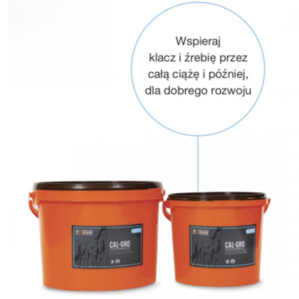 Foran Cal-Gro 8 kg - Suplement w proszku wspierający klacz i rozwijające się źrebię podczas ciąży i laktacji