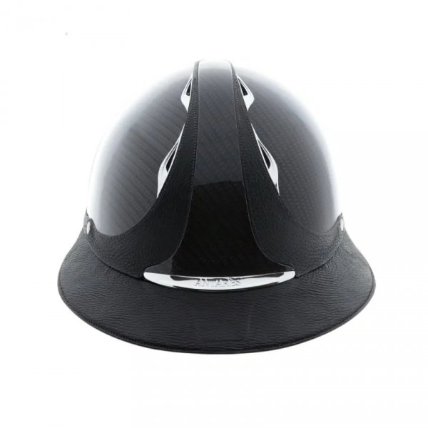 Kask Antares Premium Glossy Eclipse Carbon- szeroki daszek