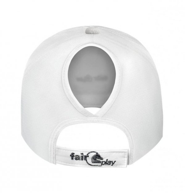 Czapka z daszkiem Fair Play ANTILA FLEUR biały
