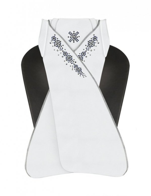 Plastron Fair Play SELENE granatowy