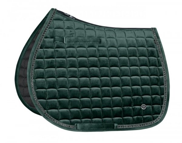 Czaprak z Włóknami Cermicznymi Fair Play MILLARITE ciemnozielony  PONY