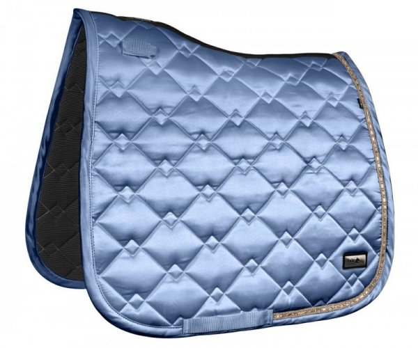 Czaprak Ujeżdżeniowy Fair Play AZURYT CERAMIC ROSEGOLD  jasnoniebieski   