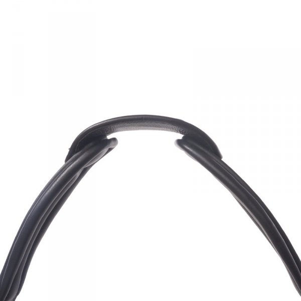 Pasek Potyliczny / Nagłówek Kavalkade Cre8 "Malou" - otwarte z mostkiem - czarne