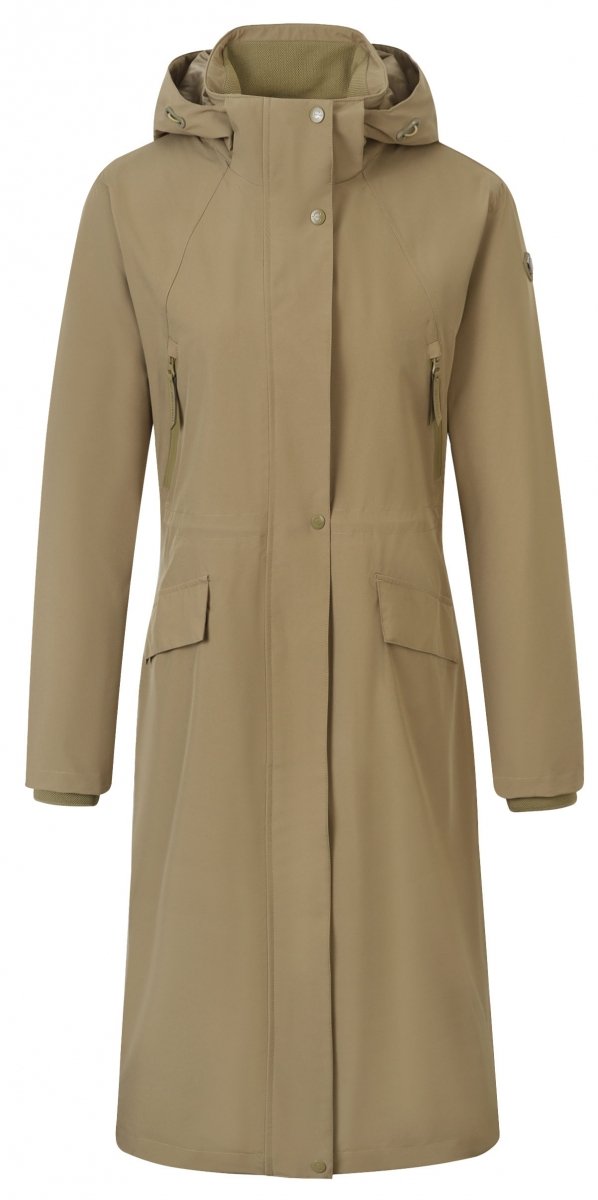 Płaszcz przeciwdeszczowy Covalliero SS2026 - orzech