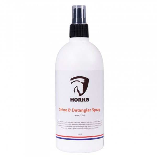 Płyn do pielęgnacji i rozczesywania włosów Horka Shine &amp; Detangle; naturalny