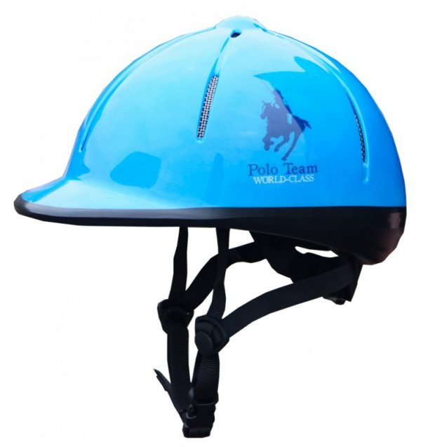 Kask jeździecki Horka Rider niebieski