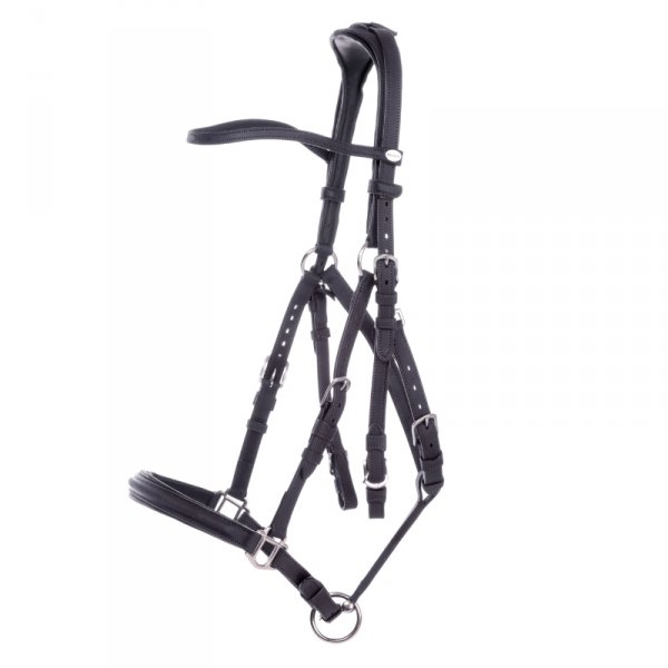 Ogłowie Rajdowe 2 w 1 Kavalkade ARTEMIS - czarne