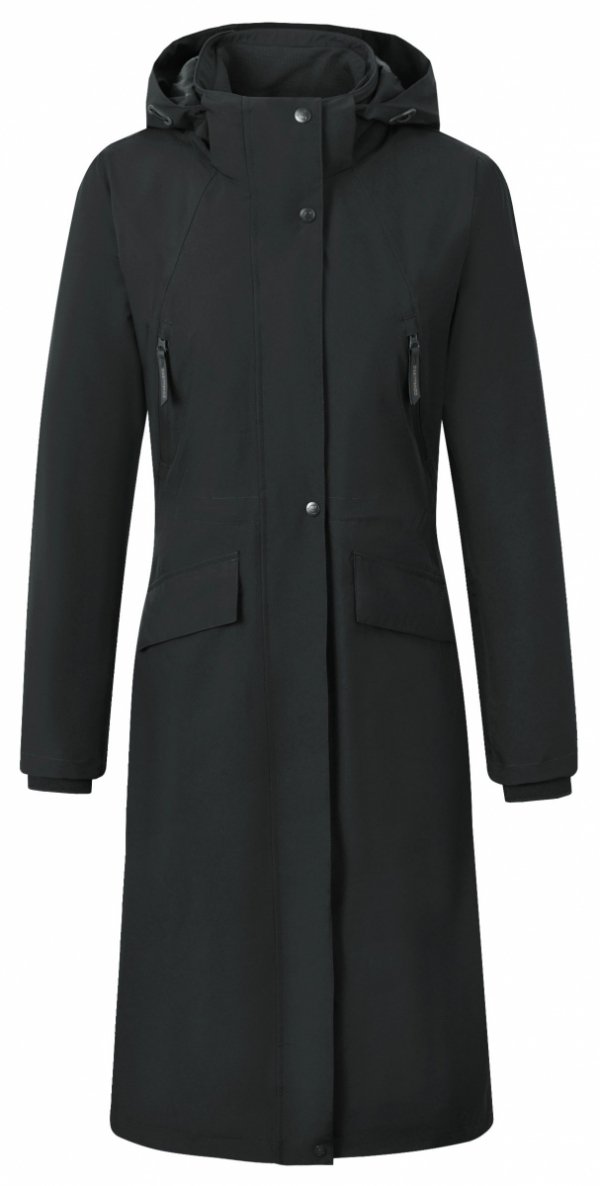 Płaszcz przeciwdeszczowy Covalliero SS2026 - czarny