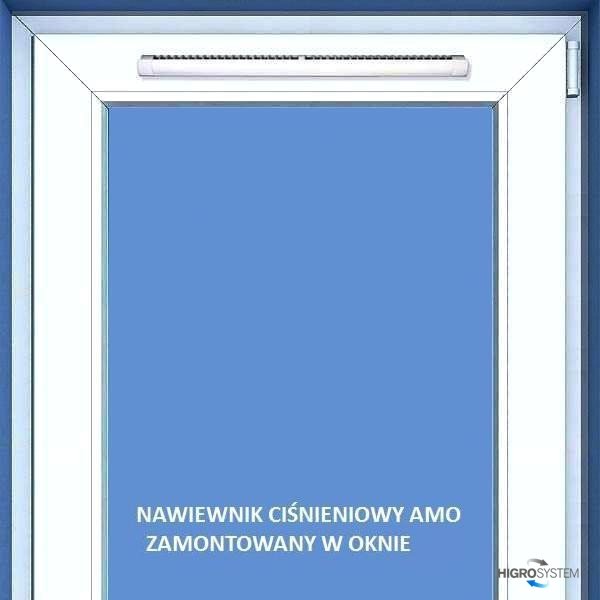 Nawiewnik ciśnieniowy AMO (bez okapu) - 4 kolory