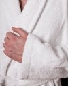 Szlafrok Classic Unisex Biały S/M 350 g/m2 