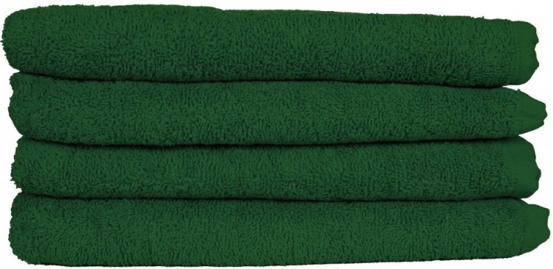 Ręcznik frotte MARCHE 50x100 wz. butelkowa zieleń