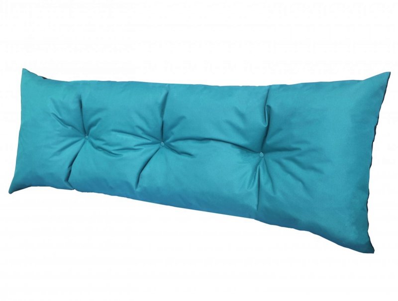 Komplet poduszek ogrodowych na palety 120x80 + 120x40 wz. niebieski