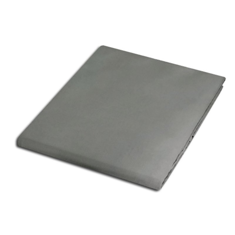 Prześcieradło satynowe bez gumki 220x200 popiel 024