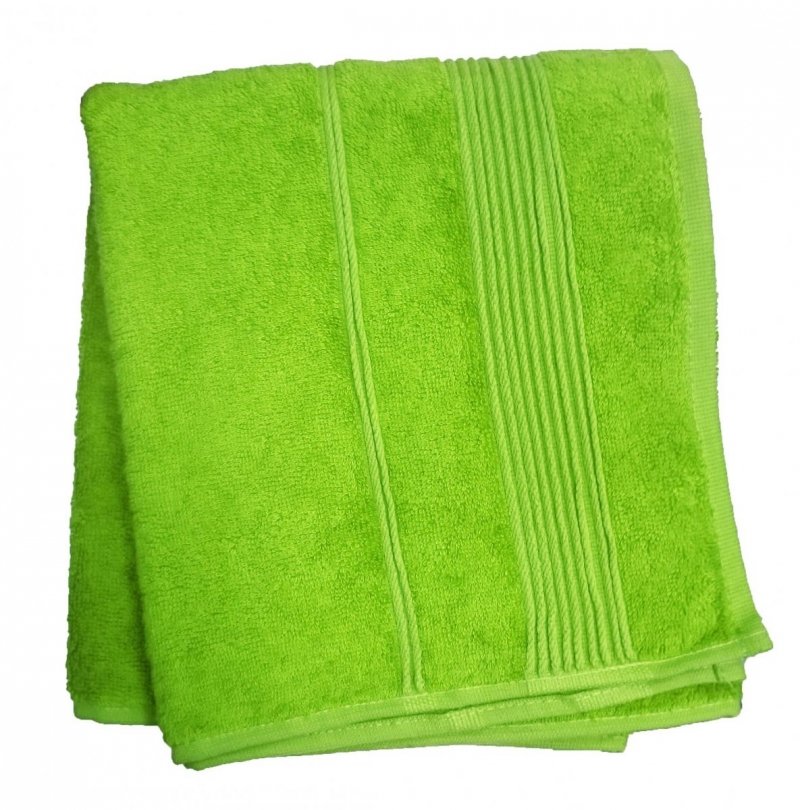 Ręcznik Bambusowy Moreno rozmiar 50x90 - Limonka