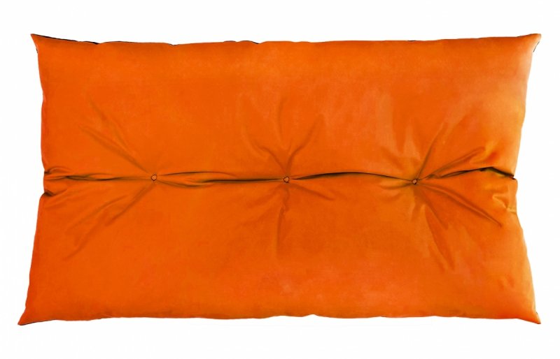 Poduszka ogrodowa na paletę huśtawkę 120x60 wz. Pomarańczowy