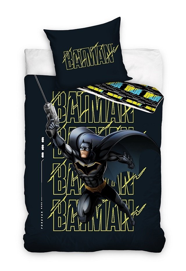 Pościel licencyjna 100% bawełna 160x200 lub 140x200 - Batman - BAT231002