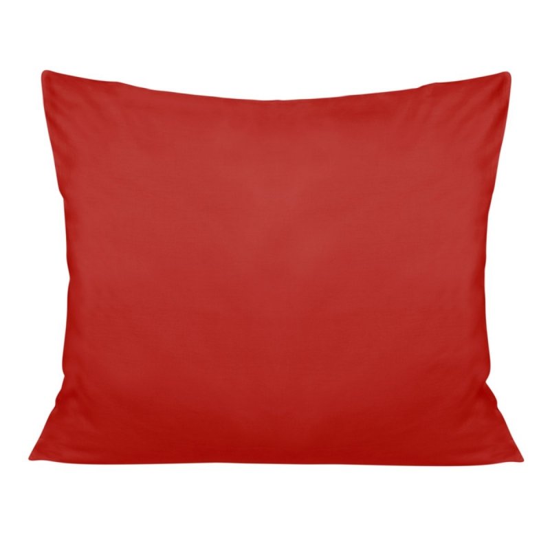 Poszewka na poduszkę 50x60 - 100% bawełna satynowa DARYMEX, zapięcie na zamek wz. czerwony 029
