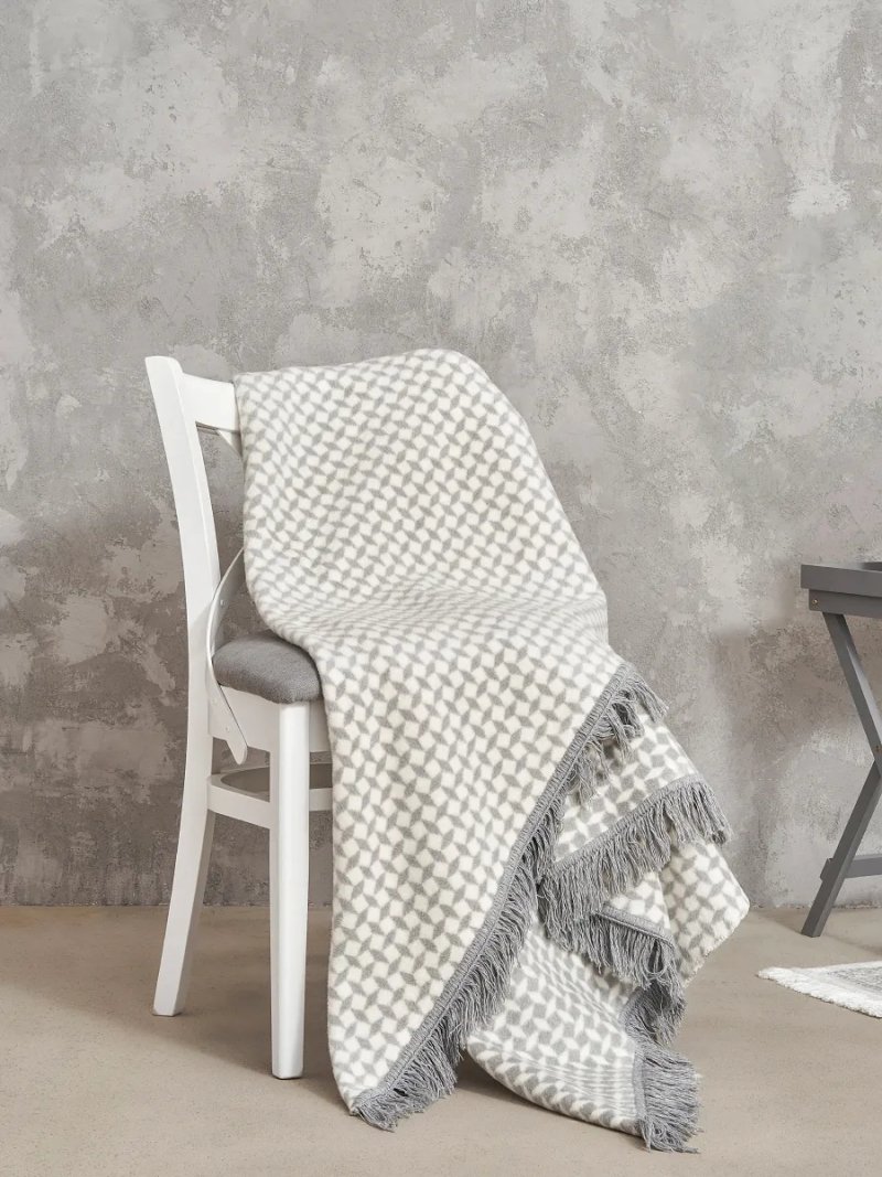 Koc Bawełniany 150x200 wz. 2148-1 Romby