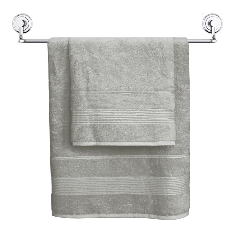 Ręcznik bambusowy Bamboo Moreno rozmiar 70x140 wz. Popiel