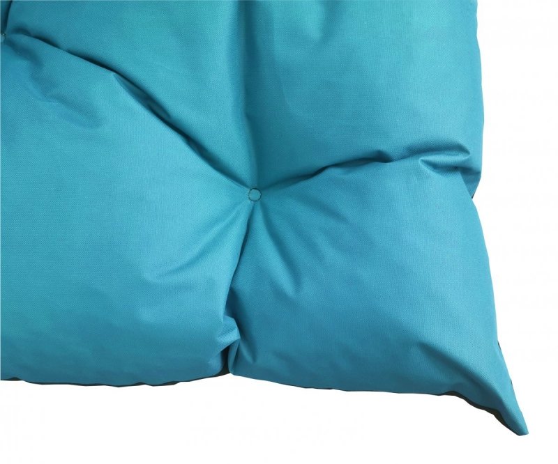 Duży komplet poduszek ogrodowych na palety wz. niebieski