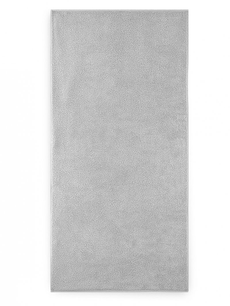 Ręcznik z bawełny egipskiej KIWI 2 50x100 wz. jasny grafit