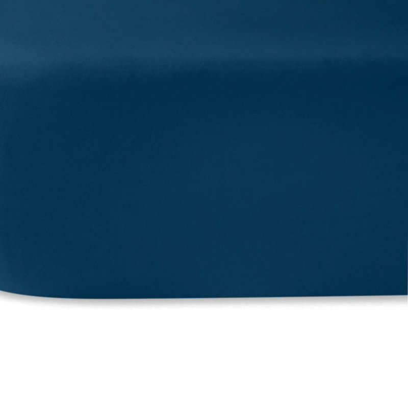 Prześcieradło satynowe bez gumki 160x220 wz. chaber 011