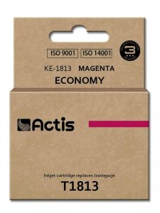 Tusz ACTIS KE-1813 (zamiennik Epson T1813; Standard; 15 ml; czerwony)