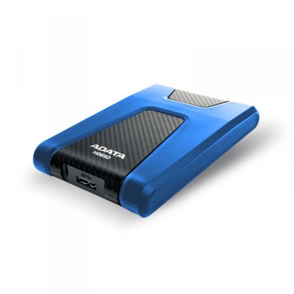 Dysk zewnętrzny HDD ADATA HD650 (1TB; 2.5&quot;; USB 3.2; niebieski)